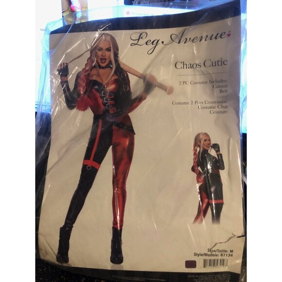 NEW Chaos Cutie Costume WOmens SZ Medium Halloween Cosplay 2 Piece MSRP $79 - Picture 3 of 3